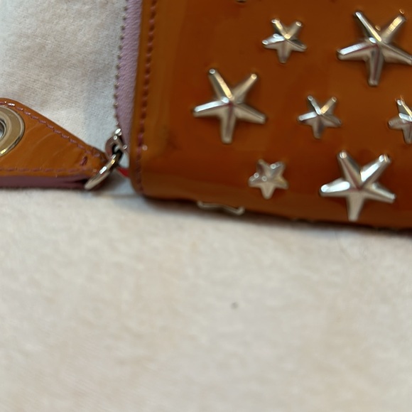 EUC Jimmy Choo zip wallet with dusty - Picture 8 of 8